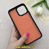 قاب گوشی iPhone 13 Pro Max آیفون لدر دیزاین SOFT Lether Design برند Syndee سیلیکونی مگ سیف دار اورجینال مشکی کد 87288