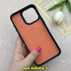 قاب گوشی iPhone 15 Pro Max آیفون لدر دیزاین SOFT Lether Design برند Syndee سیلیکونی مگ سیف دار اورجینال مشکی کد 87296