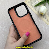 قاب گوشی iPhone 16 Pro آیفون لدر دیزاین SOFT Lether Design برند Syndee سیلیکونی مگ سیف دار اورجینال مشکی کد 87304