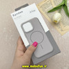 قاب گوشی iPhone 16 Pro آیفون لدر دیزاین SOFT Lether Design برند Syndee سیلیکونی مگ سیف دار اورجینال کرم کد 87305