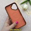قاب گوشی iPhone 16 آیفون لدر دیزاین SOFT Lether Design برند Syndee سیلیکونی مگ سیف دار اورجینال عسلی کد 87307