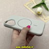 قاب گوشی iPhone 16 آیفون لدر دیزاین SOFT Lether Design برند Syndee سیلیکونی مگ سیف دار اورجینال کرم کد 87309