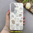 قاب گوشی Galaxy A26 سامسونگ لیزری فانتزی تیتان کرومی طرح تدی کیوت کد 87366