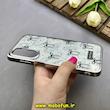 قاب گوشی Galaxy A26 سامسونگ لیزری فانتزی تیتان کرومی طرح پاپیون کیوت کد 87369