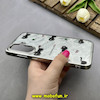 قاب گوشی Galaxy A36 سامسونگ لیزری فانتزی تیتان کرومی طرح گربه کیوت کد 87374