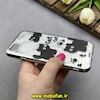 قاب گوشی iPhone 7 / iPhone 8 / iPhone SE 2020 / iPhone SE 2022 آیفون لیزری فانتزی تیتان کرومی طرح گربه کیوت کد 87400