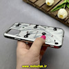 قاب گوشی iPhone 11 آیفون لیزری فانتزی تیتان کرومی طرح گربه کیوت کد 87409