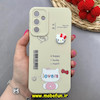 قاب گوشی Galaxy A15 سامسونگ سیلیکونی ژله ای سه بعدی برجسته عروسکی محافظ لنز دار طرح کیتی Kitty شیری کد 91689