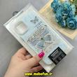 قاب گوشی iPhone 11 آیفون فانتزی سخت Hard برجسته دکمه کرومی لنز نگین دار طرح پروانه کیوت کد 87940