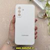 قاب گوشی Galaxy A26 سامسونگ سیلیکونی اورجینال پاک کنی درجه یک زیربسته محافظ لنزدار سفید کد 87527