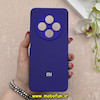قاب گوشی Redmi 14C / Poco C75 / Redmi A4 شیائومی سیلیکونی اورجینال پاک کنی درجه یک زیربسته محافظ لنزدار بنفش تیره کد 87609