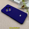 قاب گوشی Redmi 14C / Poco C75 / Redmi A4 شیائومی سیلیکونی اورجینال پاک کنی درجه یک زیربسته محافظ لنزدار بنفش تیره کد 87609