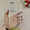 قاب گوشی Galaxy A16 سامسونگ لاکچری شفاف رزینی طرح شاین لنز کرومی طرح پاپیون کد 87655