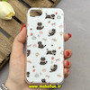قاب گوشی iPhone 7 / iPhone 8 / iPhone SE 2020 / iPhone SE 2022 آیفون پشت طلق HARD براق IMD فانتزی کپسولی طرح گربه کد 87789