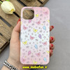 قاب گوشی iPhone 13 آیفون پشت طلق HARD براق IMD فانتزی کپسولی طرح پروانه کد 87808