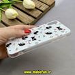 قاب گوشی iPhone X / iPhone XS آیفون پشت طلق HARD براق IMD فانتزی کپسولی طرح گربه کد 87842