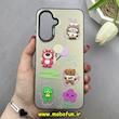 قاب گوشی Galaxy A26 سامسونگ فانتزی سخت Hard SO COOL عروسکی برجسته خاکستری کد 87732