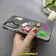 قاب گوشی Galaxy A26 سامسونگ فانتزی سخت Hard SO COOL عروسکی برجسته خاکستری کد 87732