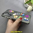 قاب گوشی Galaxy A36 سامسونگ فانتزی سخت Hard SO COOL عروسکی برجسته خاکستری کد 87736
