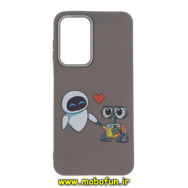 قاب گوشی Galaxy A26 سامسونگ لدر دیزاین SOFT Lether Design فانتزی سیلیکونی طرح ربات کد 74957