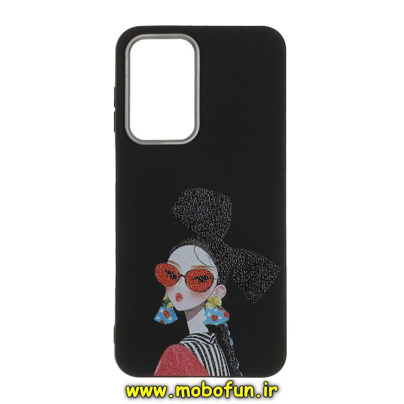 قاب گوشی Galaxy A26 سامسونگ لدر دیزاین SOFT Lether Design فانتزی سیلیکونی طرح دخترونه کد 74968