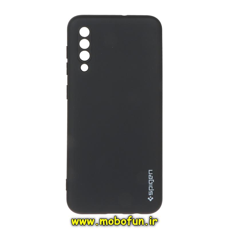 قاب گوشی Galaxy A30S / Galaxy A50S / Galaxy A50 سامسونگ سیلیکونی ژله ای PC برند SPIGEN اسپیگن مشکی کد 75011
