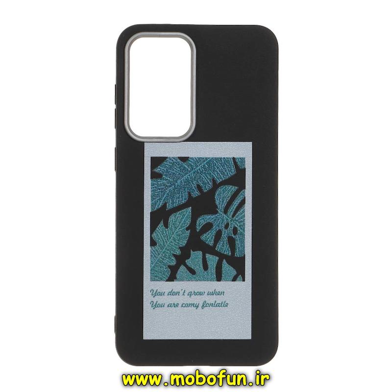 قاب گوشی Galaxy A36 / A56 سامسونگ لدر دیزاین SOFT Lether Design فانتزی سیلیکونی طرح گلبرگ کد 75090