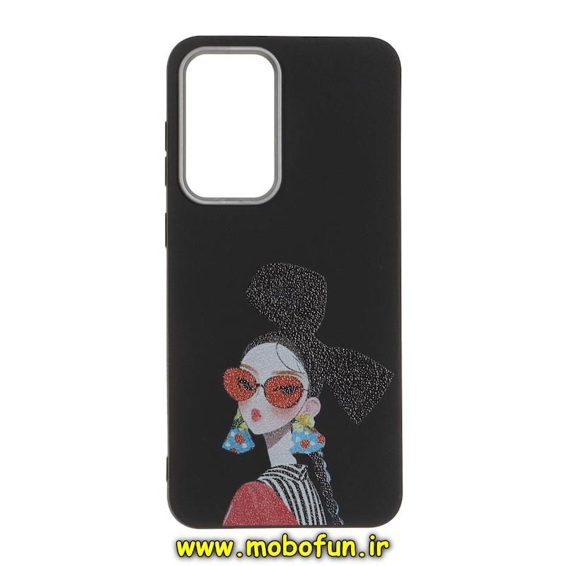 قاب گوشی Galaxy A36 / A56 سامسونگ لدر دیزاین SOFT Lether Design فانتزی سیلیکونی طرح دخترونه کد 75092