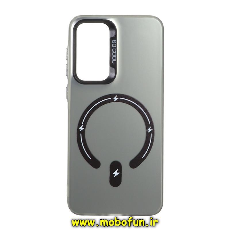 قاب گوشی Galaxy A36 / A56 سامسونگ So CooL اورجینال طرح مگ سیف اسپرت مشکی کد 75105