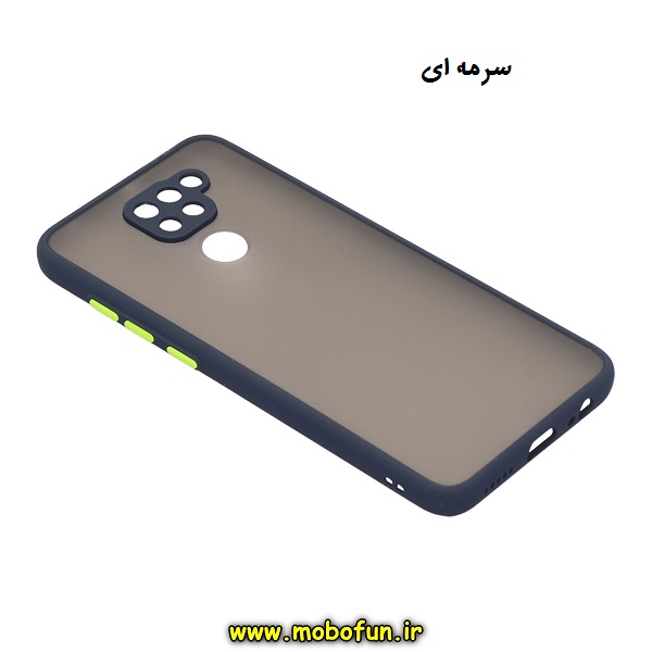قاب گوشی Redmi Note 9 شیائومی طرح پشت مات دور سیلیکونی محافظ لنزدار کد 36