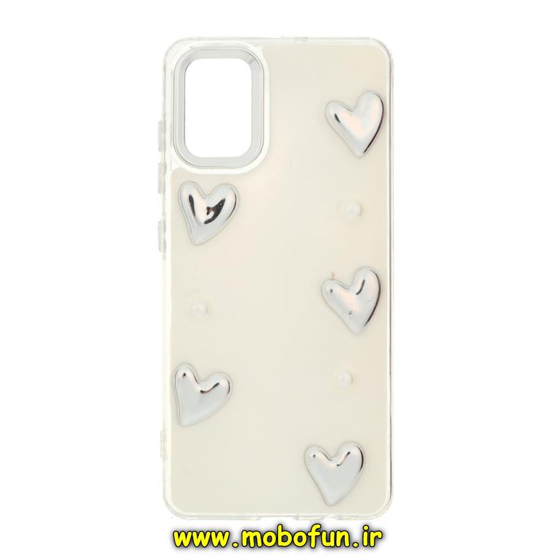 قاب گوشی Galaxy A51 سامسونگ فانتزی برجسته رزینی Luxury Case لنز و دکمه کرومی کد 75153