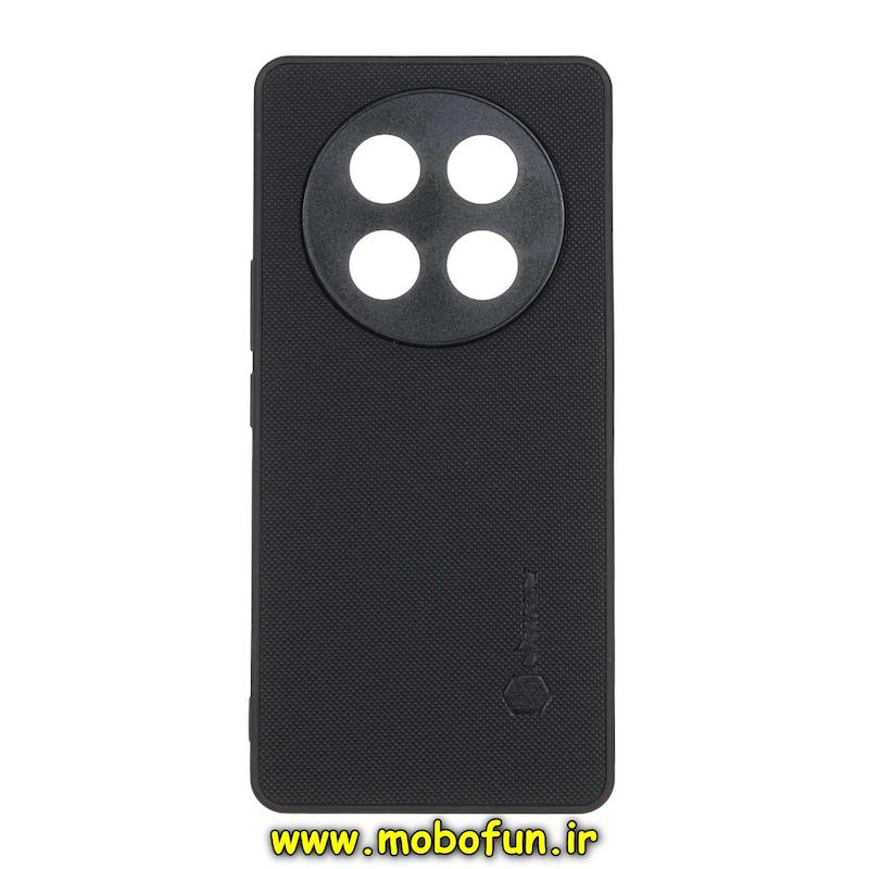قاب گوشی Honor X9C آنر اورجینال چرمی سخت Hard سوزنی نیلکین NILLKIN محافظ لنزدار مشکی کد 75352