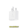 شارژر اصلی گوشی Galaxy A17 سامسونگ تک پورت 25 وات سامسونگ Type-C سه پین سوپر فست شارژ مدل EP-TA800 رنگ سفید (گارانتی 3 ماهه) کد 75480