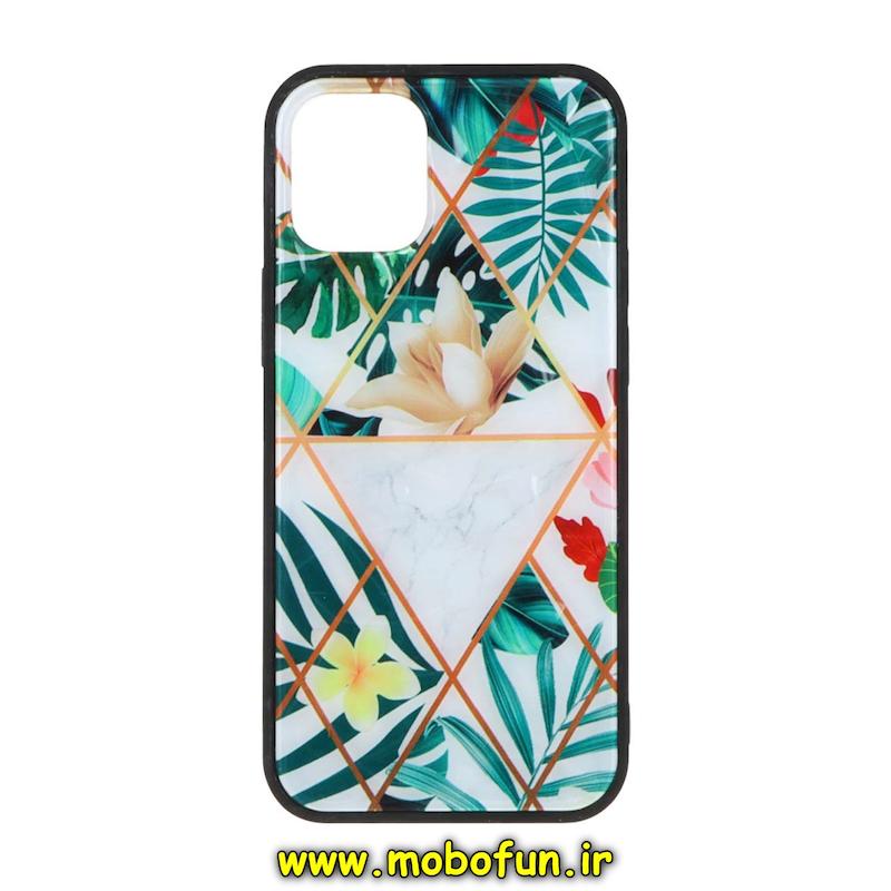 قاب گوشی iPhone 12 Mini آیفون فانتزی الماسی برجسته محافظ لنز دار طرح گل کد 75390