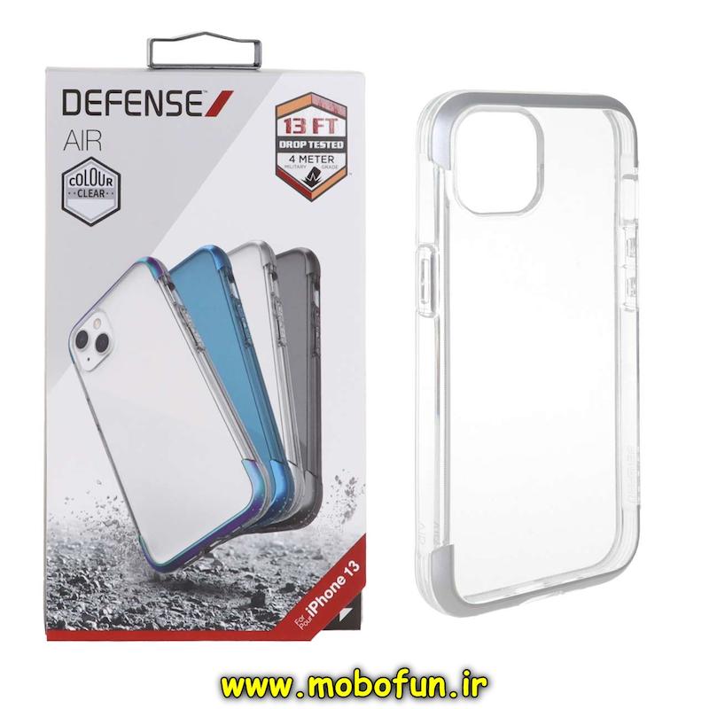 قاب گوشی iPhone 13 / iPhone 14 آیفون اورجینال Defense Air طلقی شیشه ای شفاف کد 75429