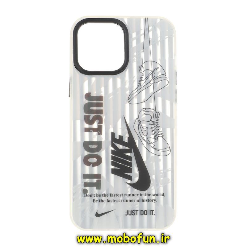 قاب گوشی iPhone 13 Pro Max آیفون یانگ کیت YOUNGKIT لیزری دور مات ایربگ دار طرح اسپرت SPORT نایکی NIKE کد 75447