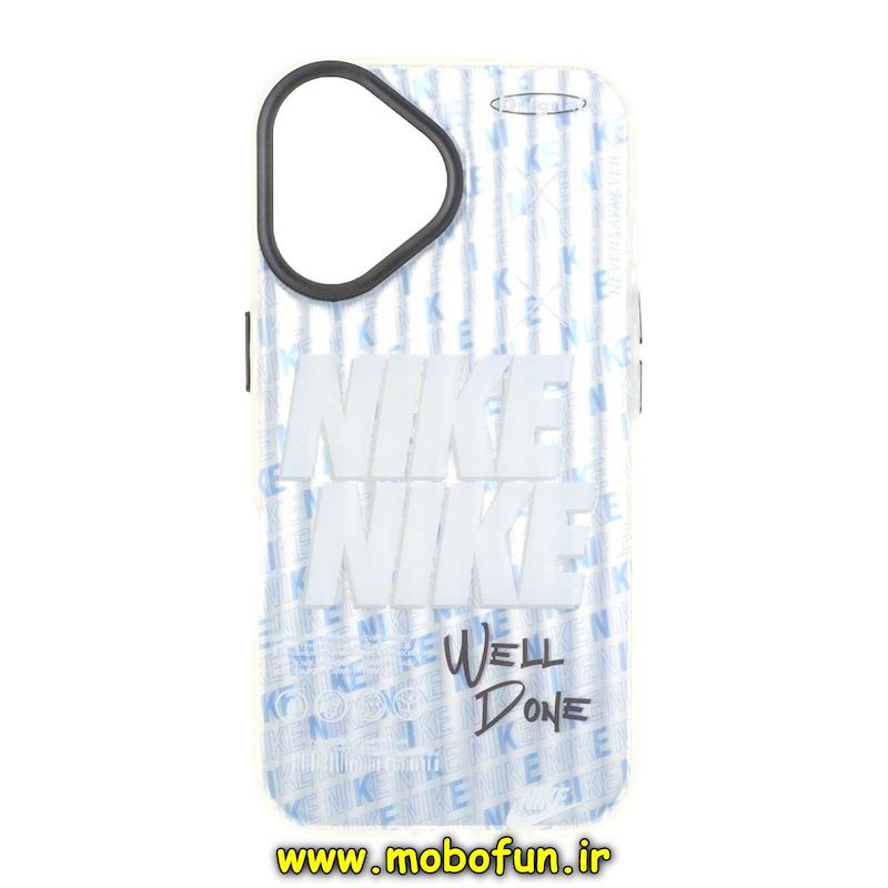 قاب گوشی iPhone 16 آیفون یانگ کیت YOUNGKIT لیزری دور مات ایربگ دار طرح اسپرت SPORT نایکی NIKE کد 75505
