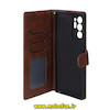 کیف گوشی Galaxy M31 / Galaxy M31 Prime سامسونگ مگنتی طرح چرم کتابی محافظ لنزدار بنددار قهوه ای کد 75628
