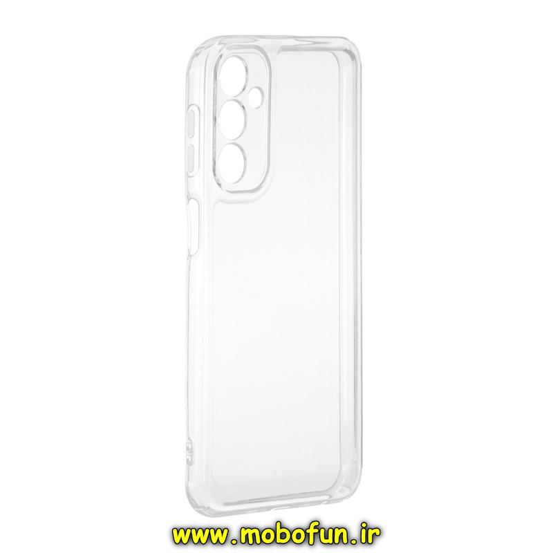 قاب گوشی Galaxy M34 سامسونگ طرح ژله ای شفاف بی رنگ SPACE ایربگ دار محافظ لنز دار کد 75631