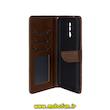 کیف گوشی Huawei Mate 10 Lite هوآوی مگنتی طرح چرم کتابی محافظ لنزدار بنددار قهوه ای کد 75655