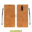 کیف گوشی Huawei Mate 10 Lite هوآوی مگنتی طرح چرم کتابی محافظ لنزدار بنددار عسلی کد 75656