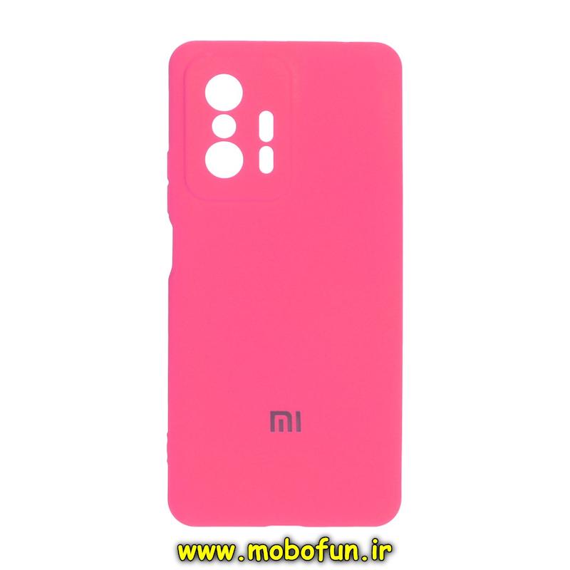 قاب گوشی Xiaomi Mi 11T / Mi 11T Pro شیائومی سیلیکونی های کپی زیر بسته محافظ لنز دار صورتی فانتزی کد 75677