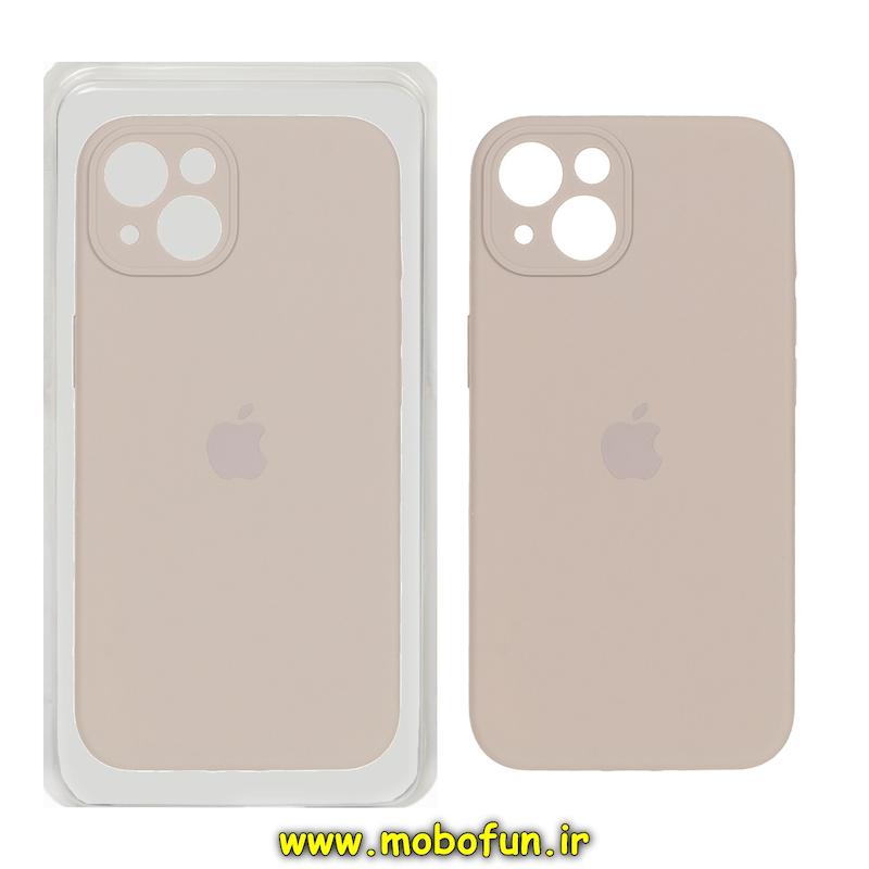 قاب گوشی iPhone 15 آیفون سیلیکونی اورجینال پاک کنی درجه یک زیربسته محافظ لنز دار کالباسی کد 75786