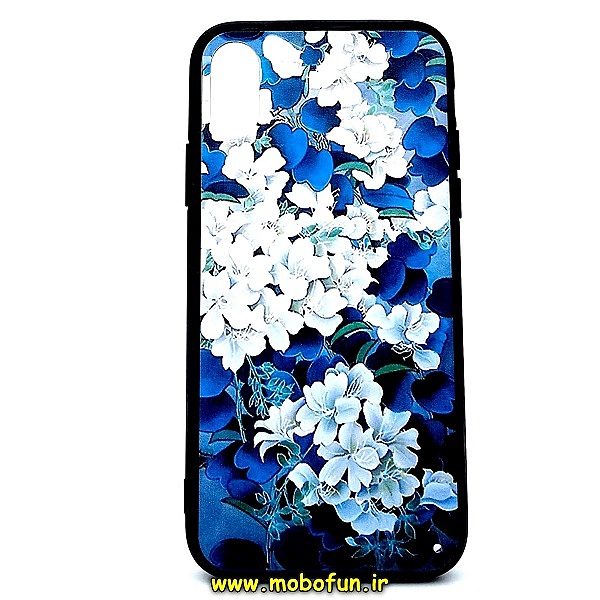 مشخصات و خرید قاب گوشی Iphone X - XS طرح فانتزی برجسته گل آبی، خرید قاب گوشی Iphone X - XS طرح فانتزی برجسته گل آبی از فروشگاه موبوفان