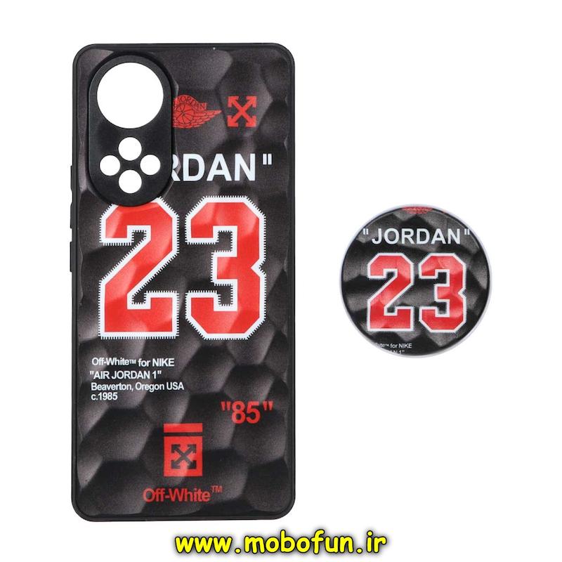 قاب گوشی Huawei Nova 9 / Honor 50 هوآوی شش ضلعی فانتزی محافظ لنز دار پاپ سوکت دار طرح اسپرت کد 75884