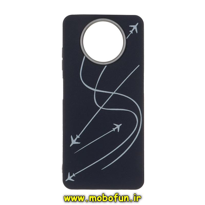 قاب گوشی Poco X3 / Poco X3 Pro شیائومی لدر دیزاین SOFT Lether Design فانتزی سیلیکونی طرح هواپیما کد 75935