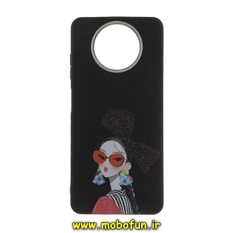 قاب گوشی Poco X3 / Poco X3 Pro شیائومی لدر دیزاین SOFT Lether Design فانتزی سیلیکونی طرح دخترونه کد 75940