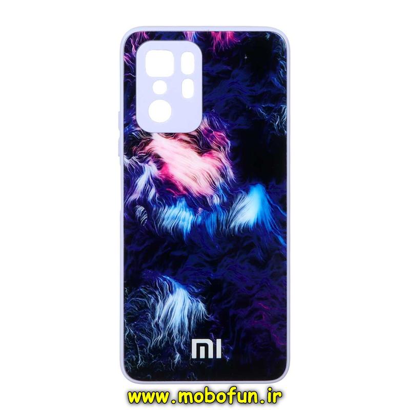 قاب گوشی Xiaomi Poco X3 GT / Redmi Note 10 Pro 5G شیائومی پشت گلس شیشه ای محافظ لنز دار کهکشانی کد 76002