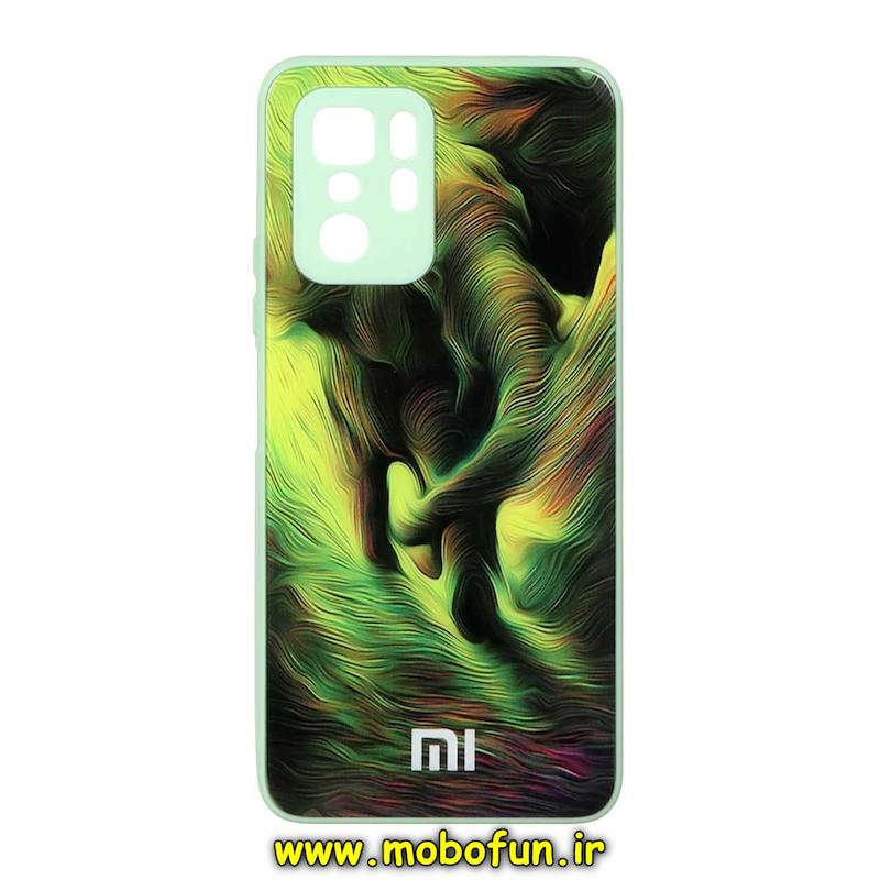 قاب گوشی Xiaomi Poco X3 GT / Redmi Note 10 Pro 5G شیائومی پشت گلس شیشه ای محافظ لنز دار کهکشانی کد 76005
