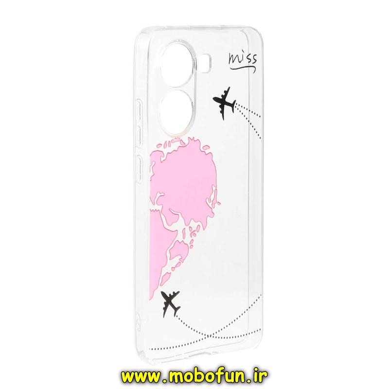 قاب گوشی Poco X7 Pro شیائومی ژله ای طرح دار شفاف محافظ لنز دار جهانگرد کد 76100